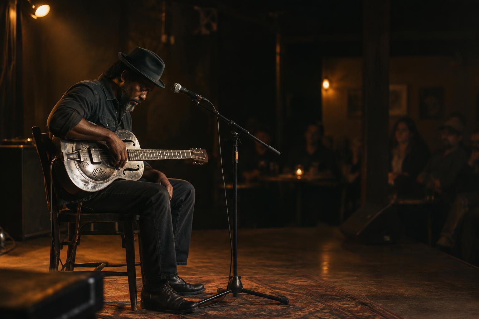 Listening for Space and Silence in Blues Performances