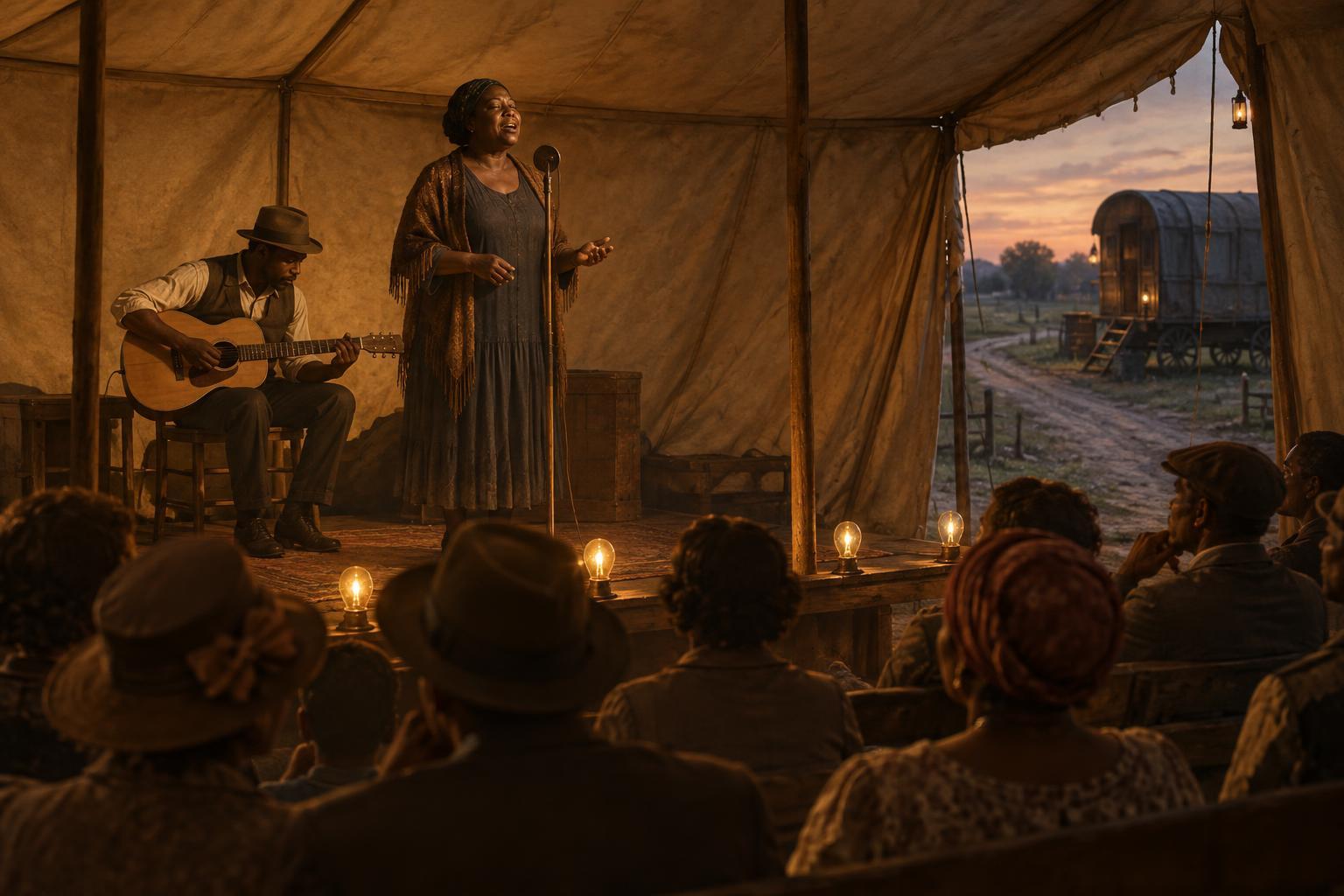 Traveling Shows and Vaudeville Circuits in Early Blues Performance