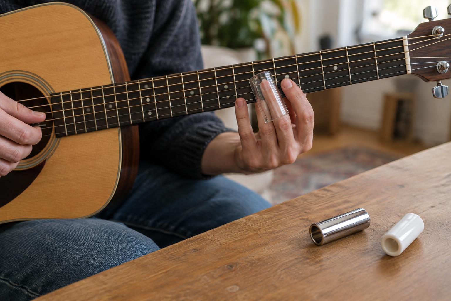 A Beginner’s Guide to Guitar Slides: Materials, Fit and Control