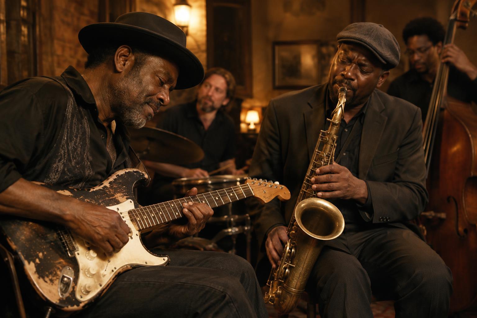 Blues and Jazz: Shared Roots, Different Musical Communities